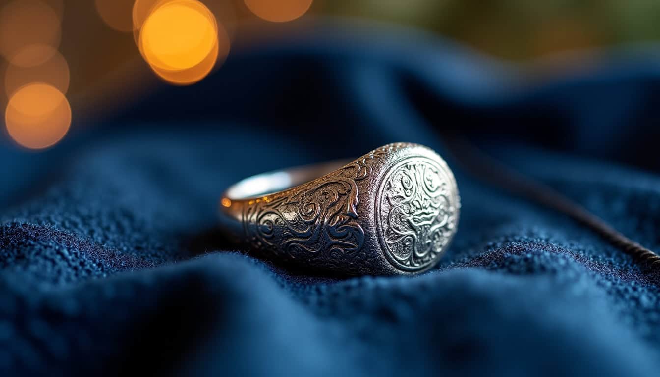 Bague forçat en argent 925, pièce emblématique de la bijouterie créole