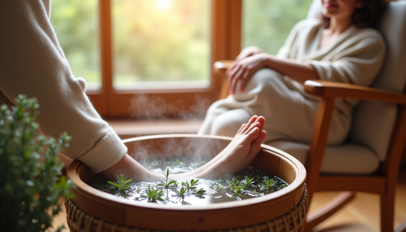 Personne profitant d