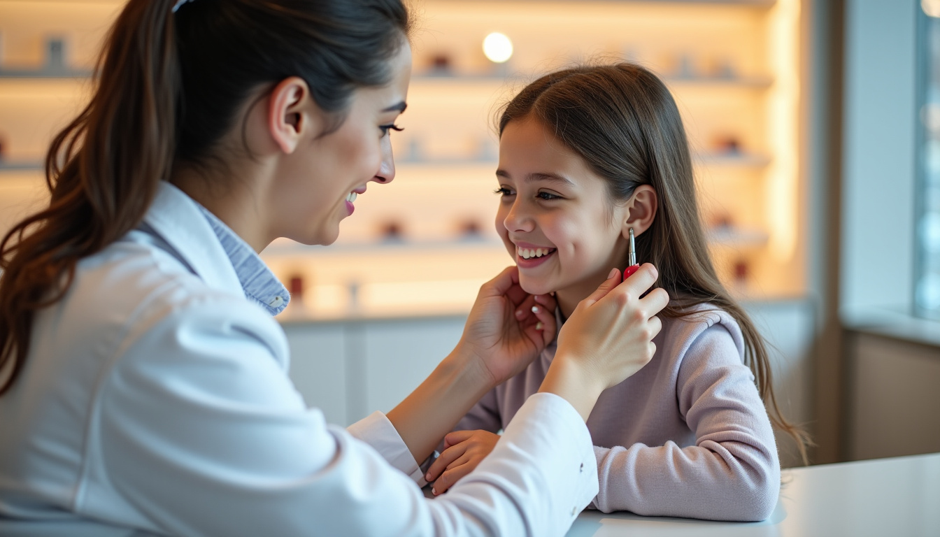 Conseillère réalisant un perçage d