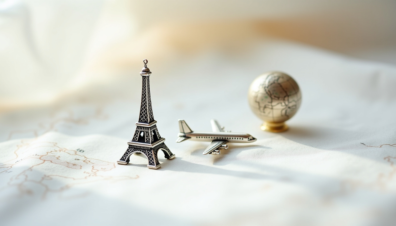Charms voyage Thomas Sabo: tour Eiffel, avion, globe