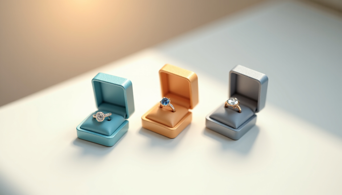 Tableau comparatif entre Blue Nile, James Allen et Brilliant Earth sur les critères de choix, vidéo 360°, éthique et service client