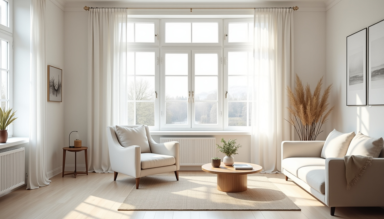 Intérieur sobre et lumineux de la maison de Sophie Bille Brahe près de Copenhague