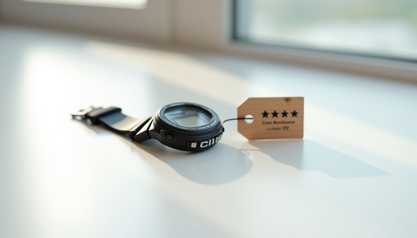 Capture d’écran d’un site de vente en ligne montrant la fiche produit d’une montre Casio F-91W avec prix et avis clients