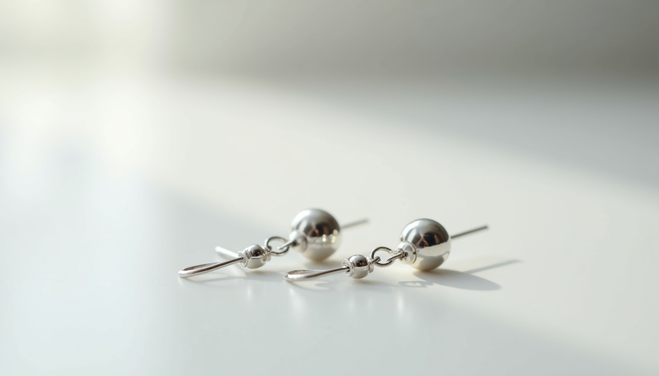 Boucle d'oreille Stone and Strand avec fermoir cassé après usage normal