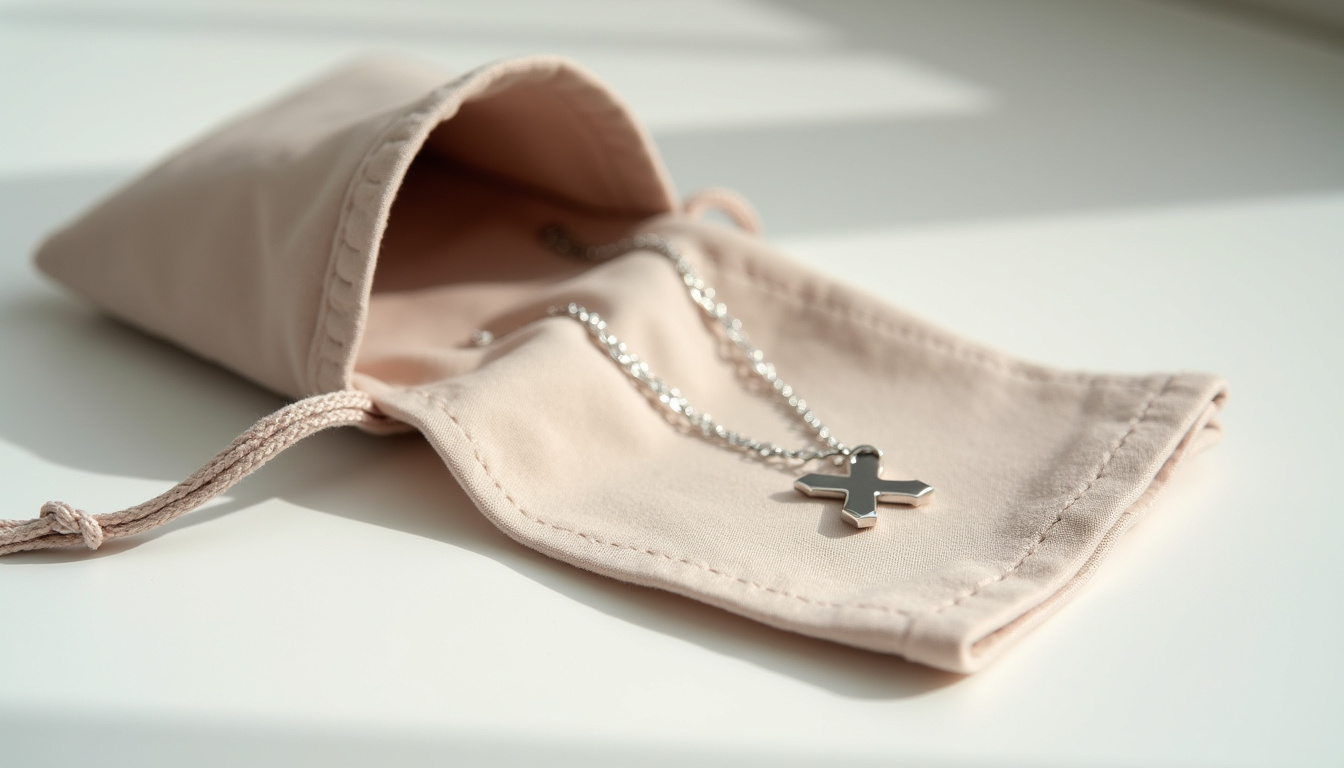 Conseils d'entretien pour bijoux Pilgrim: nettoyage avec chiffon microfibre et rangement dans pochette
