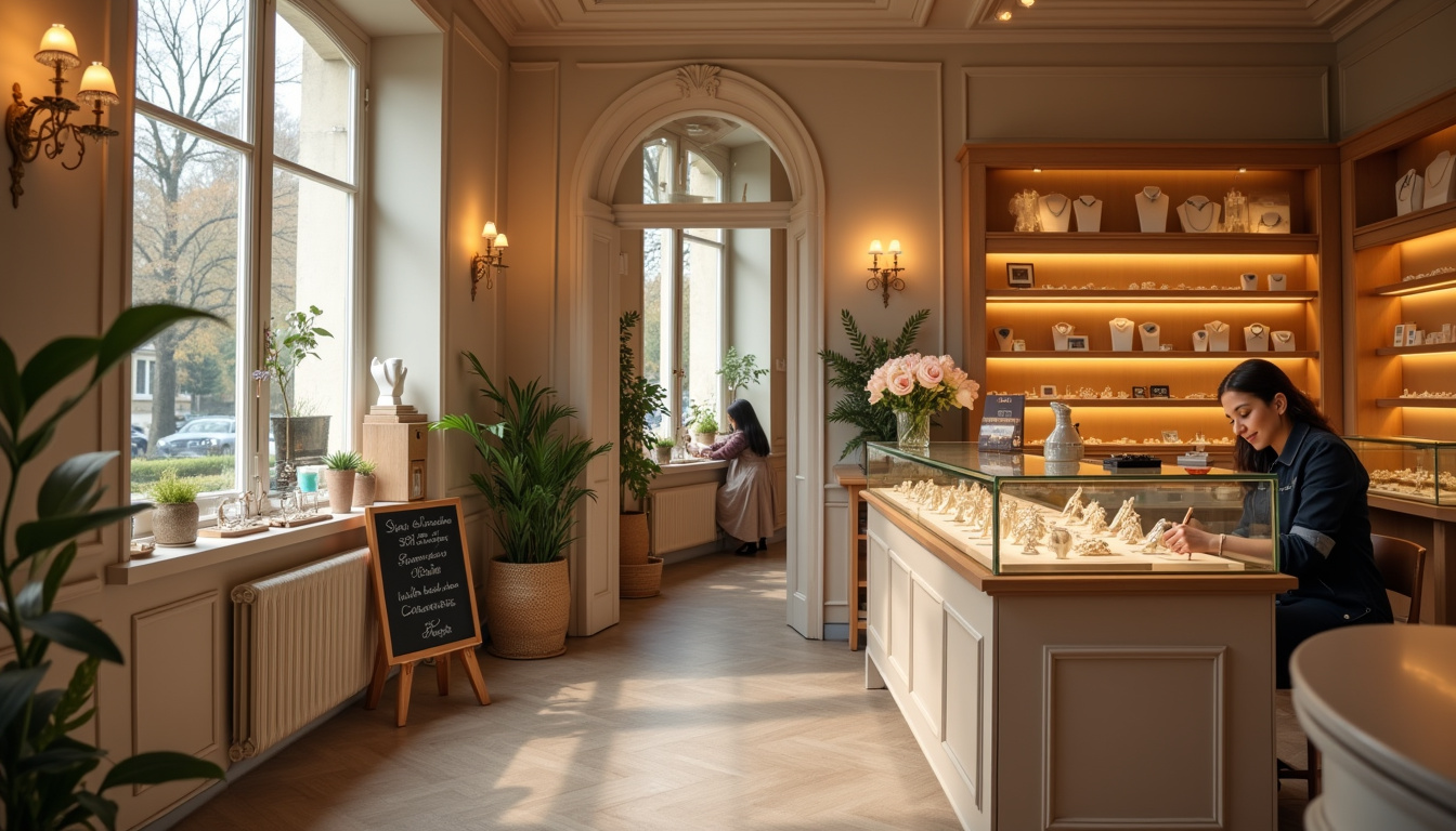 Intérieur d'une boutique physique de L'Atelier d'Amaya en France